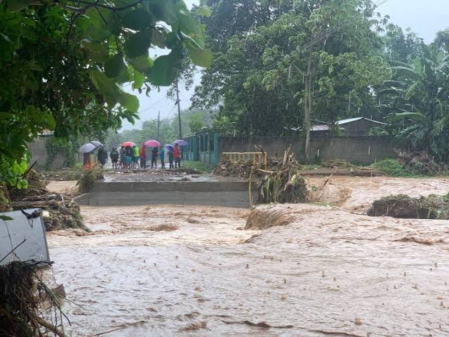 Tormenta sobre Yoro Honduras